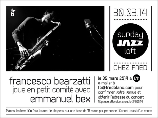 JAZZ - Sunday jazz loft 26-01-1462