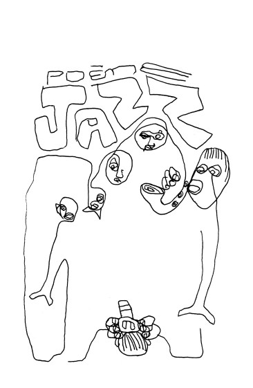 SCAN - Dessin marché de la poésie : Jazz