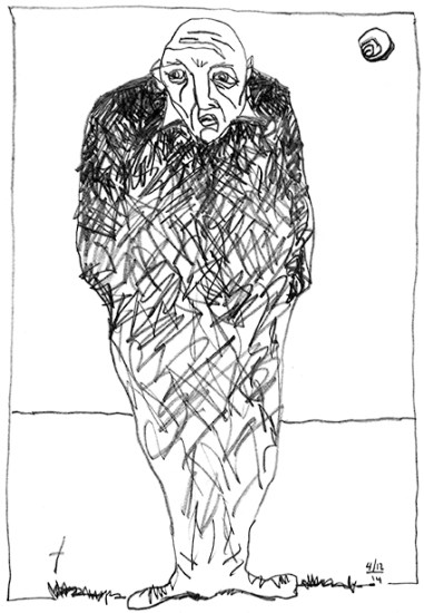 Scan - dessin personnage en noir 72dpi